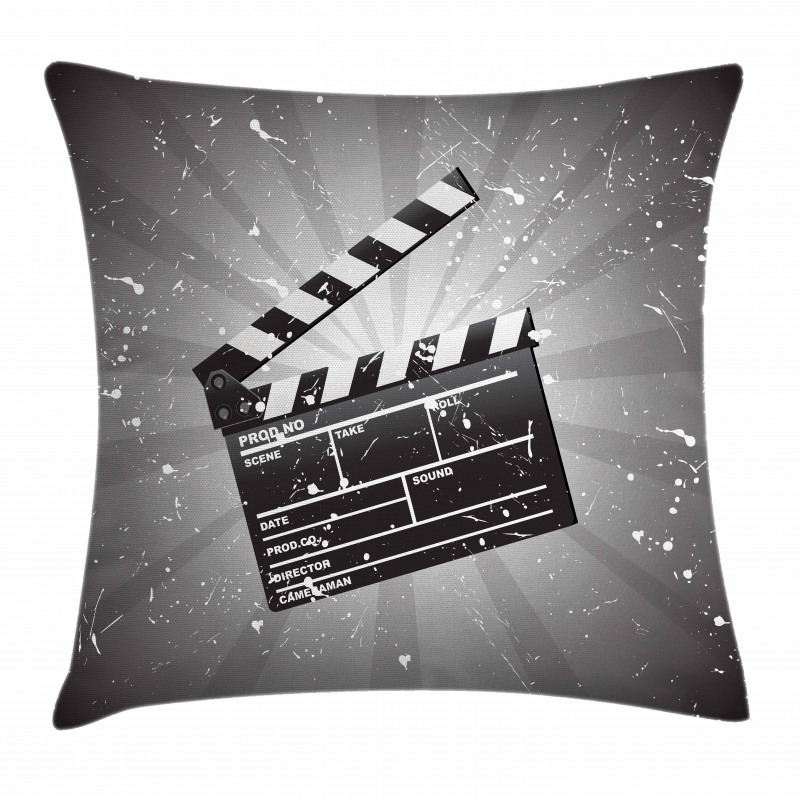 Clapper Board Pillow Cover