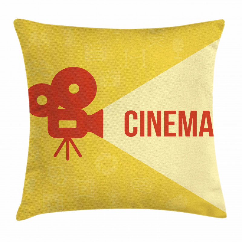 Projector Design Pillow Cover