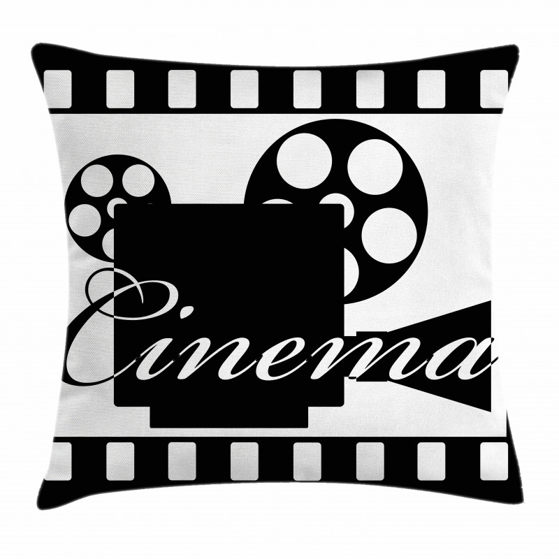 Film Strip Frame Pillow Cover