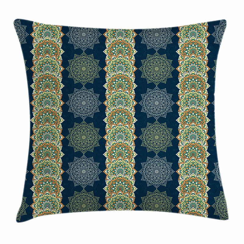 Bohemian Moroccan Motifs Pillow Cover
