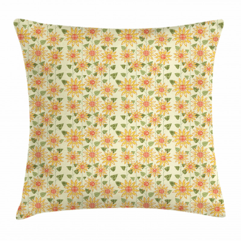 Patchwork Style Art Pillow Cover