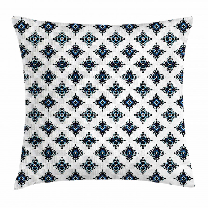 Royal Baroque Motifs Pillow Cover