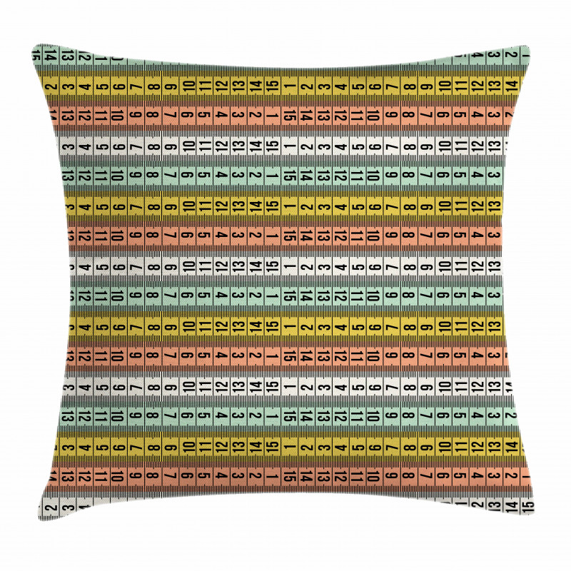 Couture Measuring Tape Pillow Cover