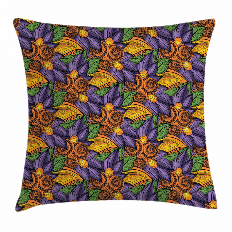 Tropicana Vibes Botany Pillow Cover