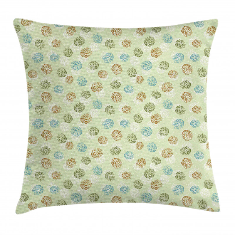 Abstract Pine Cones Pillow Cover