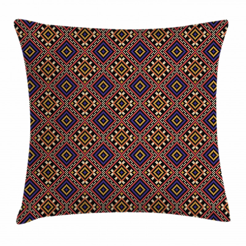 Traditional Geometric Pillow Cover