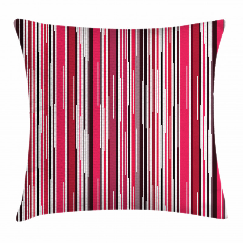 Vertical Colorful Line Pillow Cover