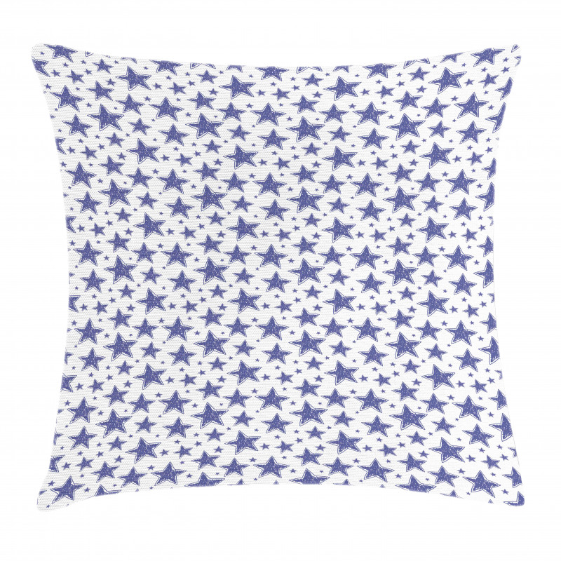 Hand Drawn Doodle Motifs Pillow Cover