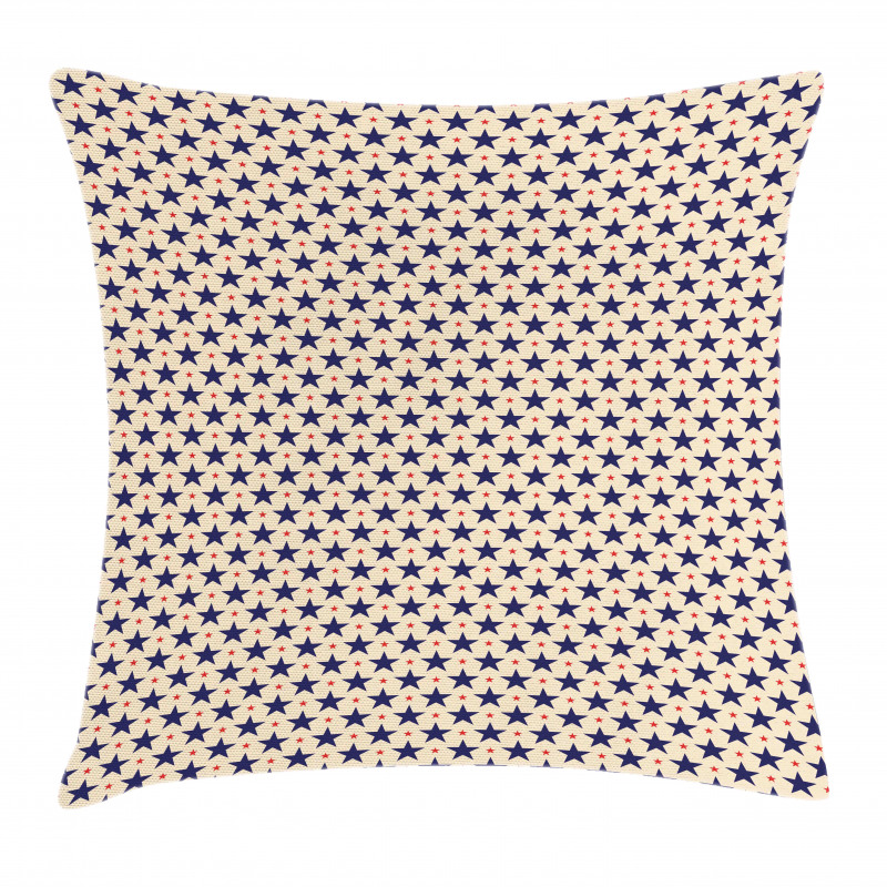 Grunge Themed Pattern Pillow Cover