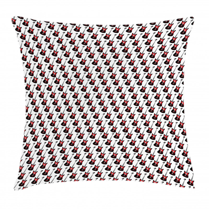 Rock Electric Guitars Pillow Cover