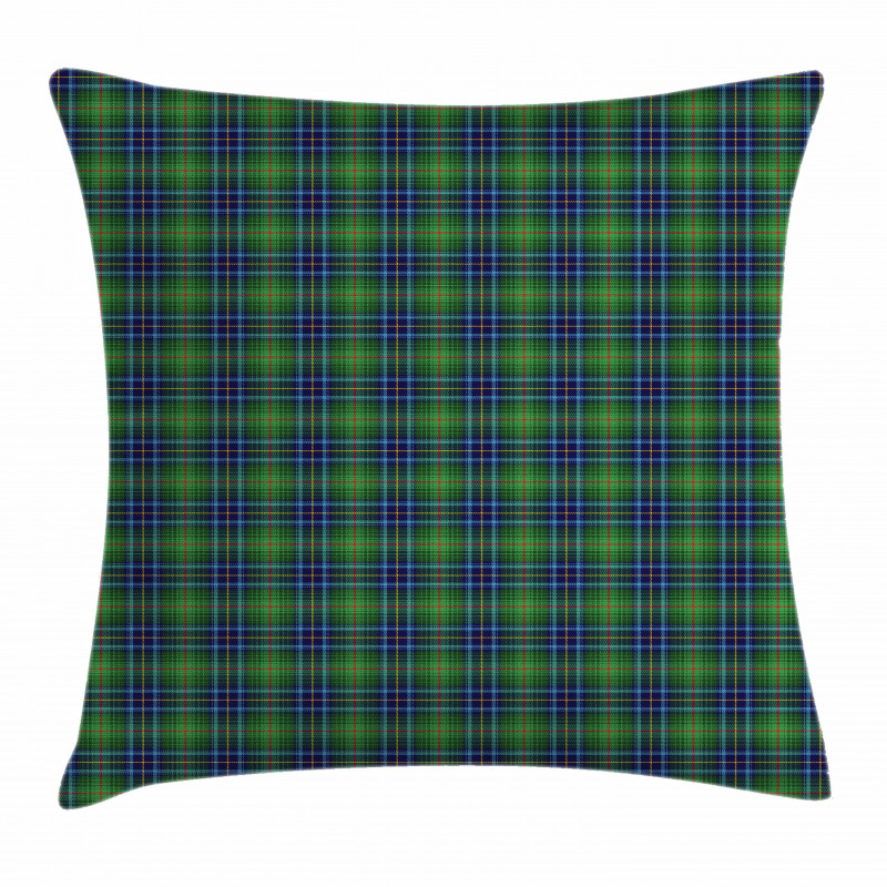 Grunge Vibrant Folkloric Pillow Cover