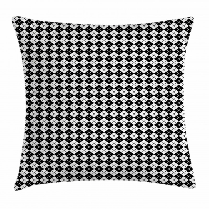 Diamond Shape Stripes Pillow Cover