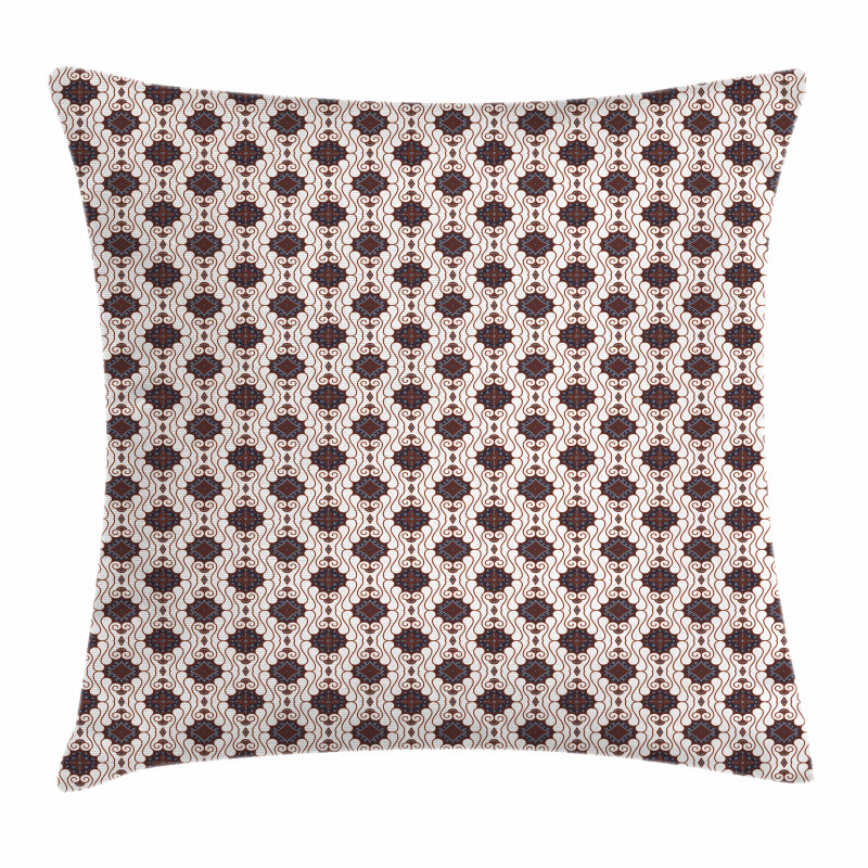 Japanese Style Motifs Pattern Pillow Cover