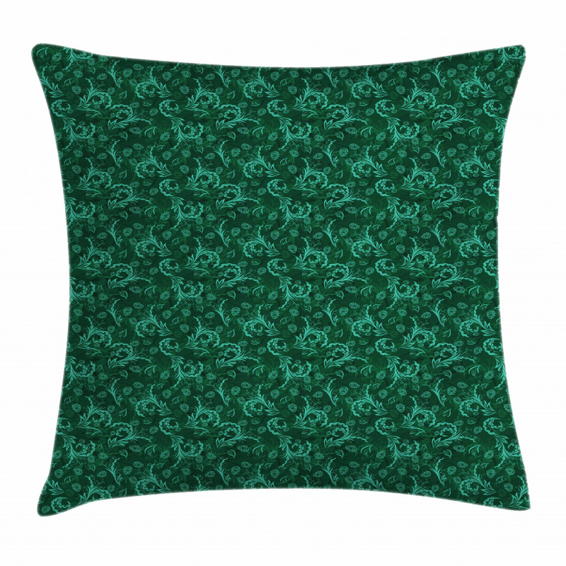 Blossoming Vivid Nature Pillow Cover