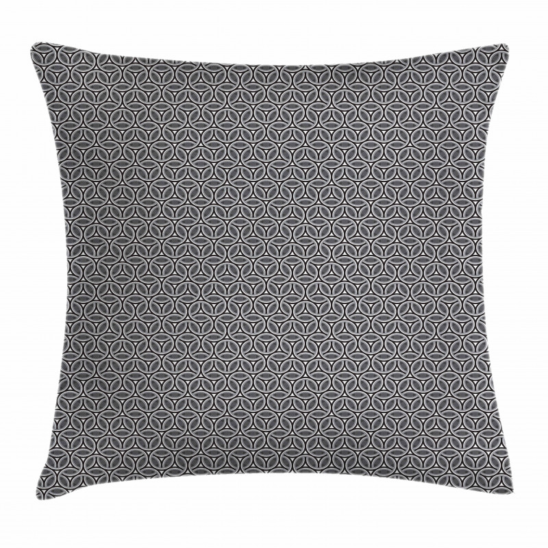 Circular Honeycomb Pillow Cover