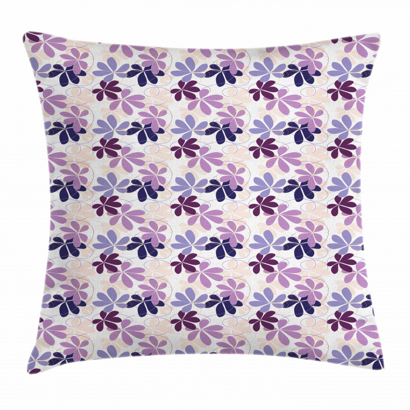 Blooming Spring Petals Pillow Cover