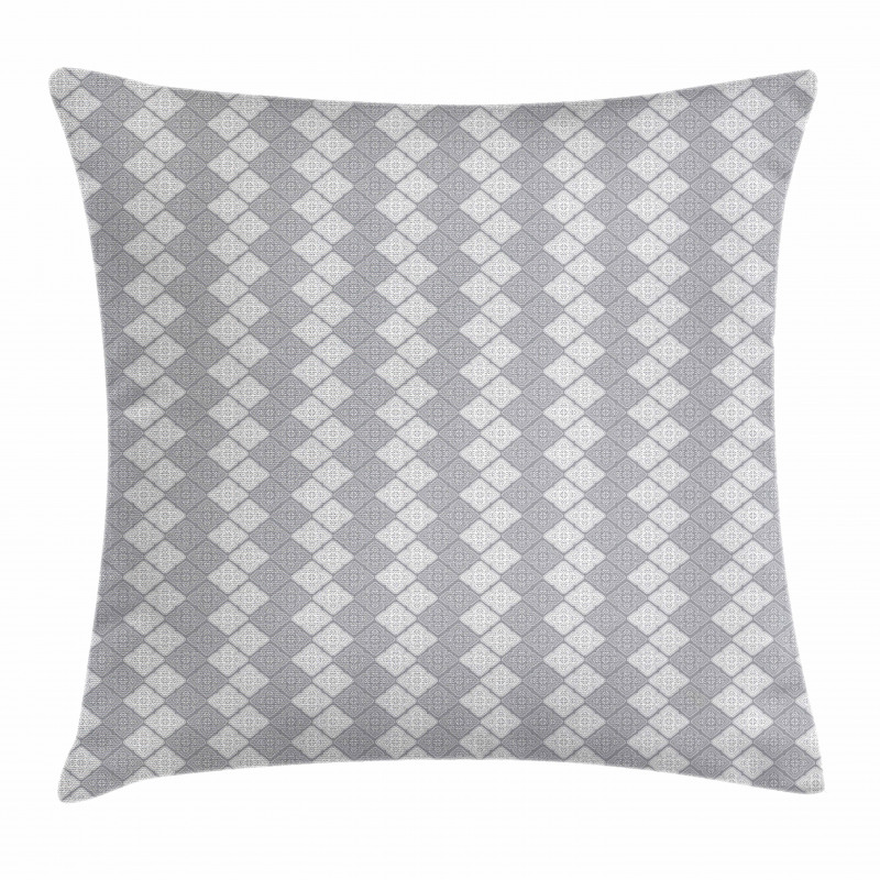 Greyscale Flowers Pillow Cover