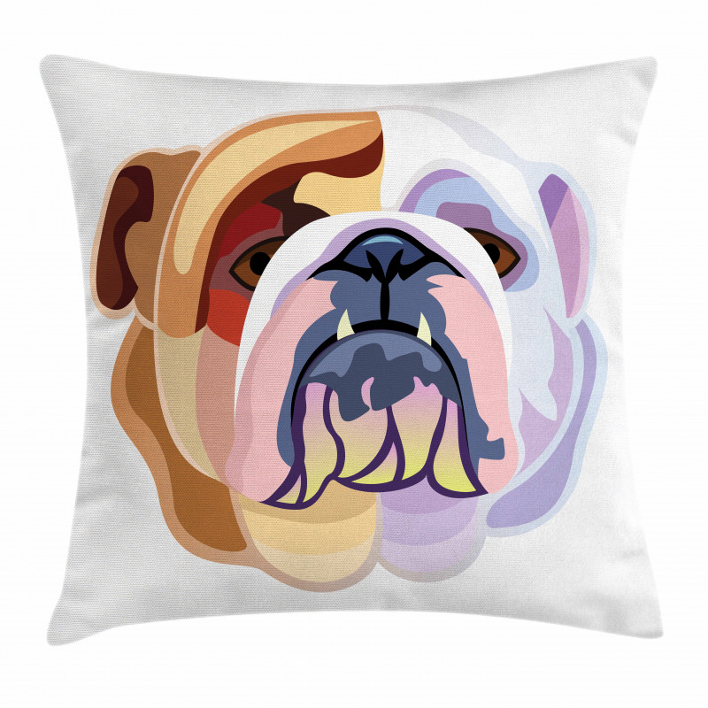 Abstract Dog Pillow Cover