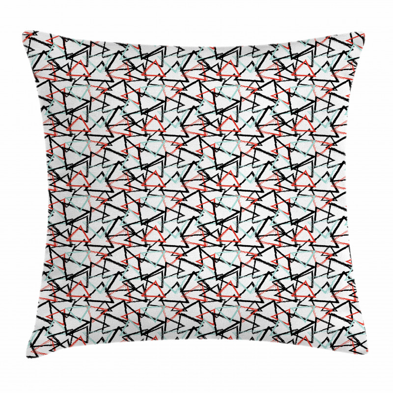 Retro Abstract Pattern Pillow Cover