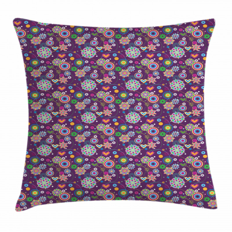 Sixties Inspirations Pillow Cover