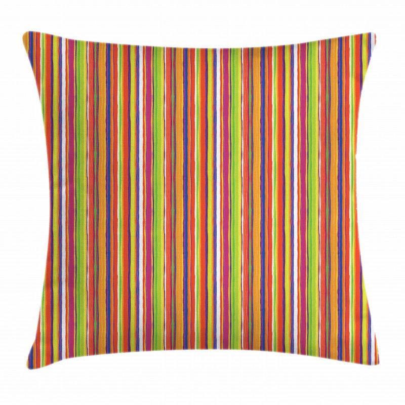Barcode Style Lines Pillow Cover