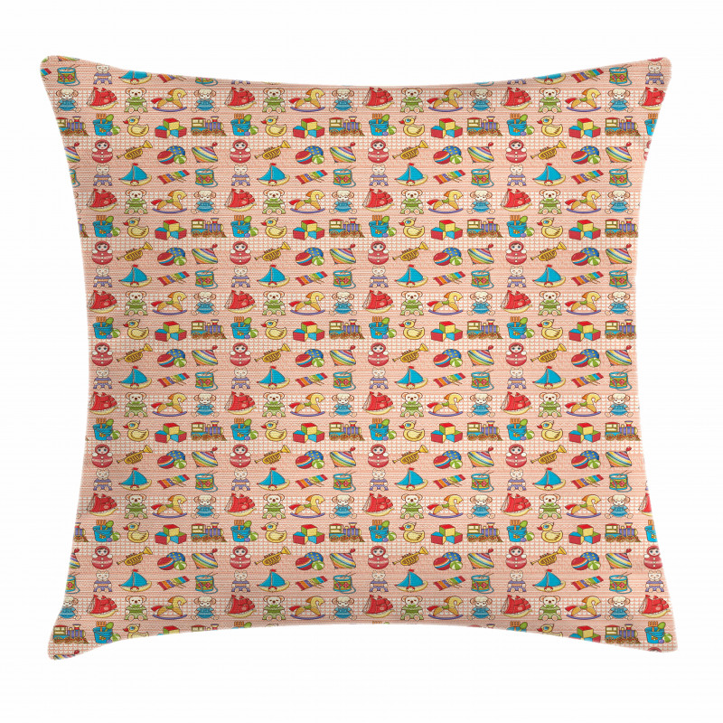 Toys for Little Children Pillow Cover