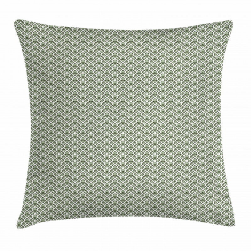 Vintage Rhombus Stripes Pillow Cover