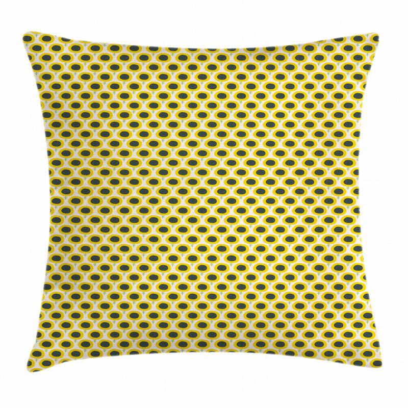 Doodle Sunflowers Pillow Cover