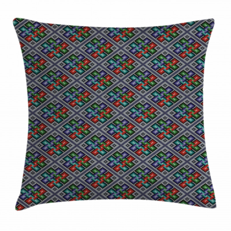 South American Pattern Pillow Cover