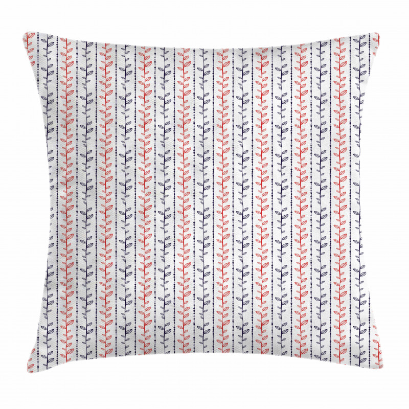 Branches Dotted Lines Pillow Cover