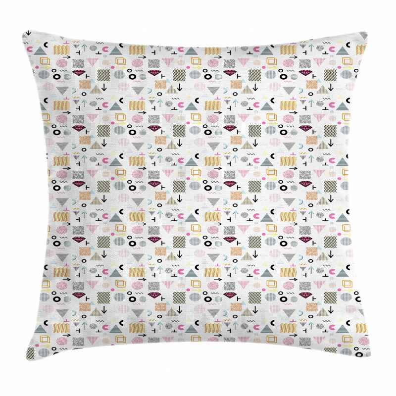 Geometrical Memphis Fun Pillow Cover