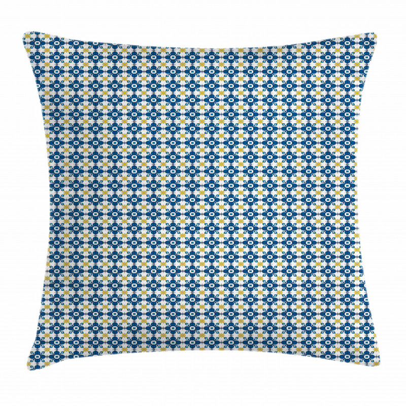 Traditional Azulejo Tile Pillow Cover