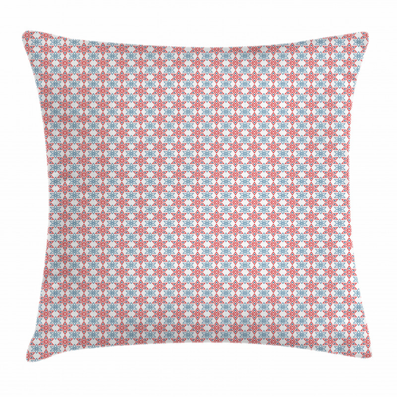 Rhombus Style Petals Pillow Cover