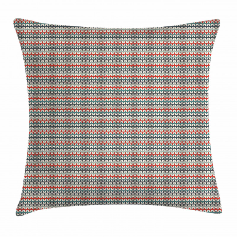 Geometric Angled Lines Pillow Cover
