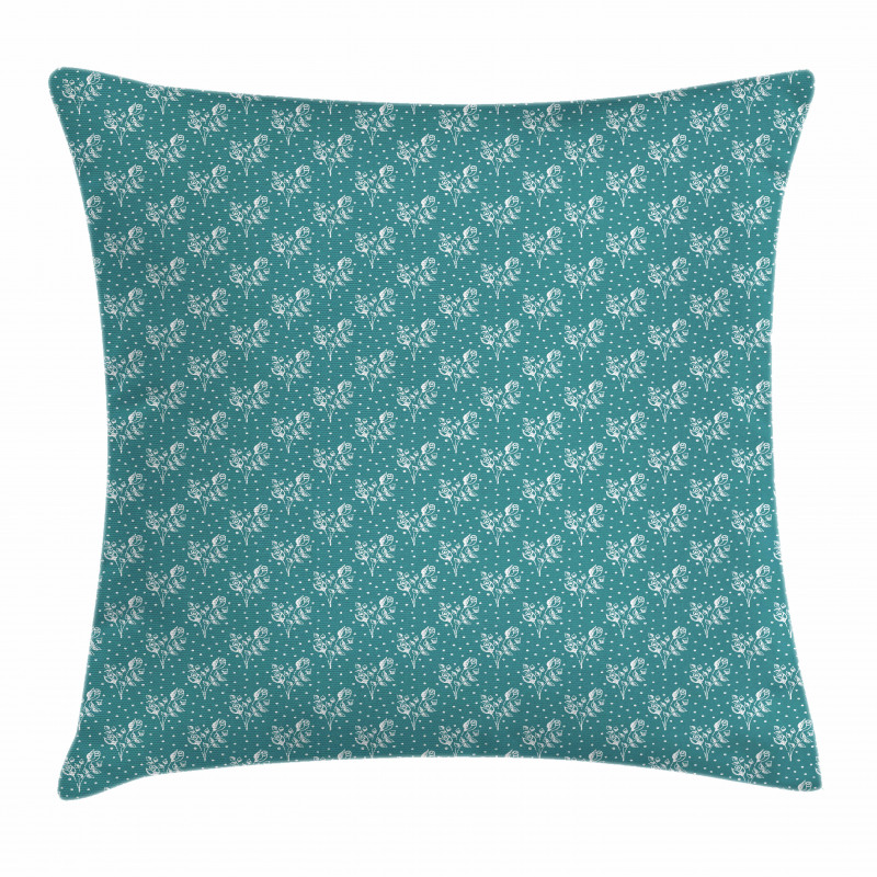 Abstract Dots Arrangement Pillow Cover