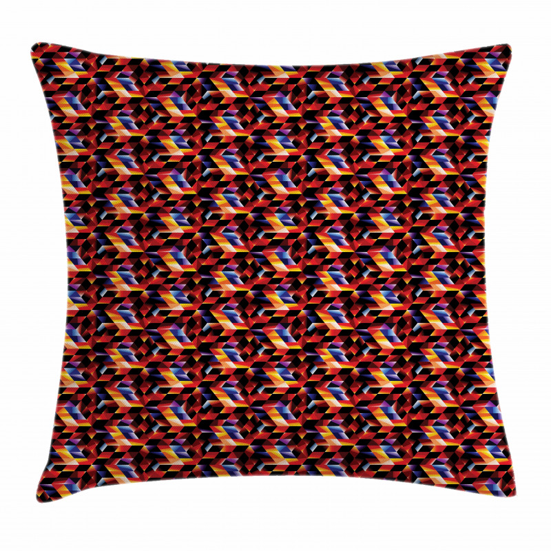 Futuristic Fractal Pillow Cover