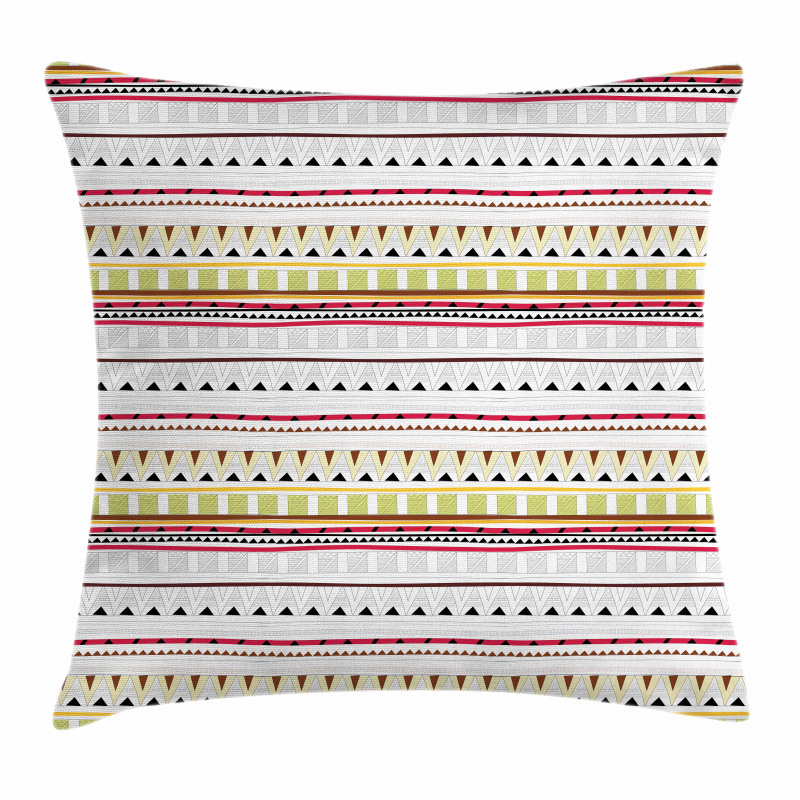 Triangles Lines Pillow Cover