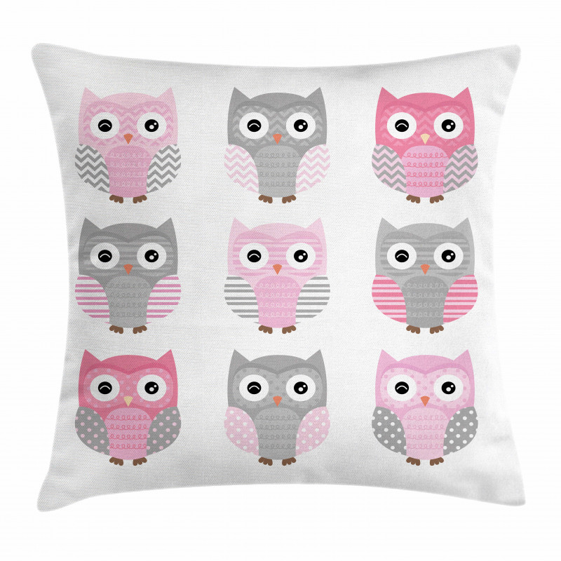 Owl Animals Pillow Cover