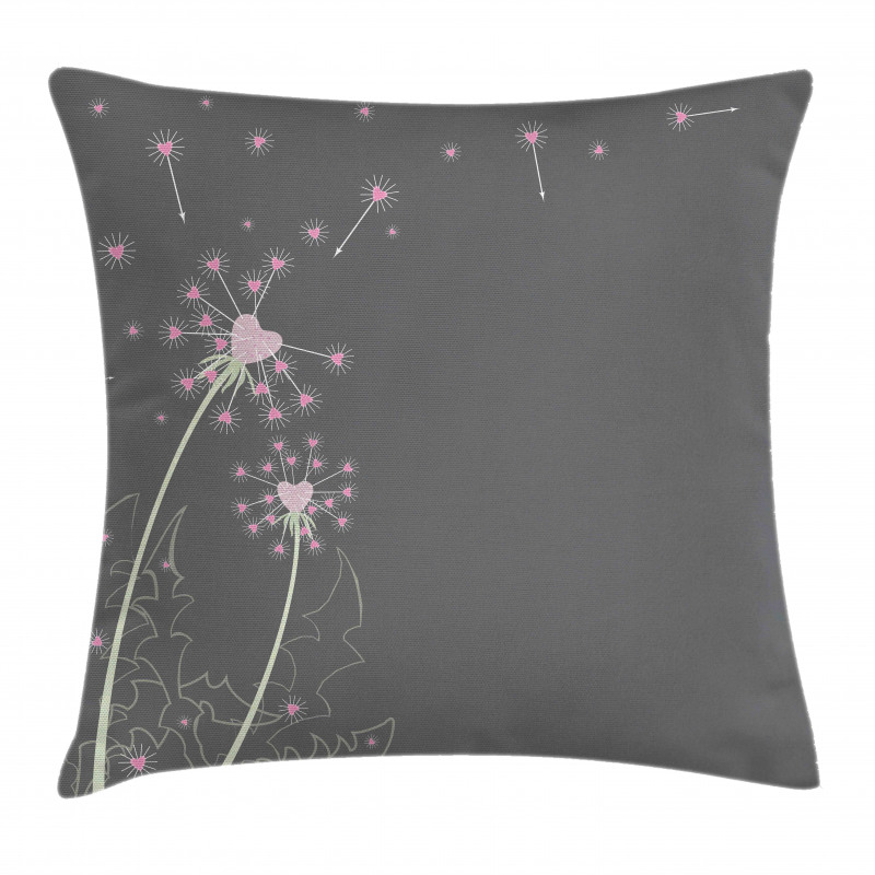 Hearts Pastel Love Pillow Cover