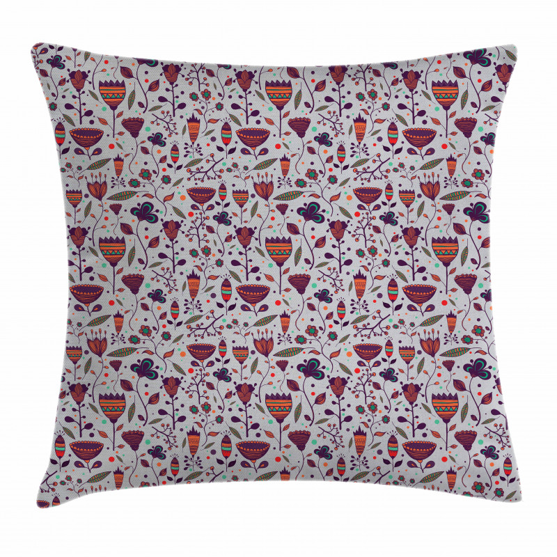 Blossoming Field Art Pillow Cover