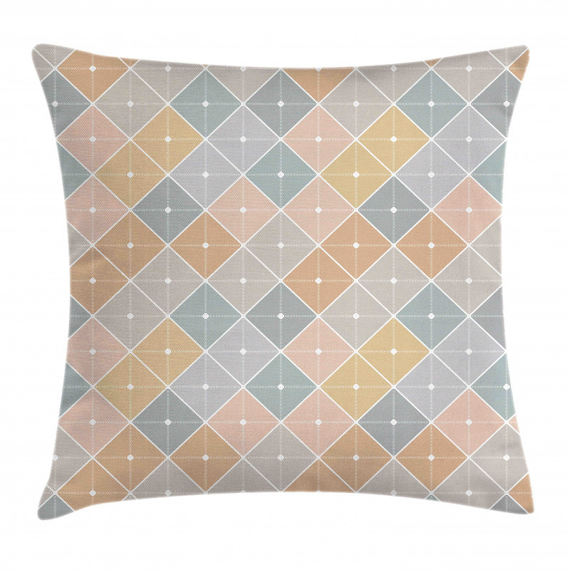 Rhombus Forms Pillow Cover
