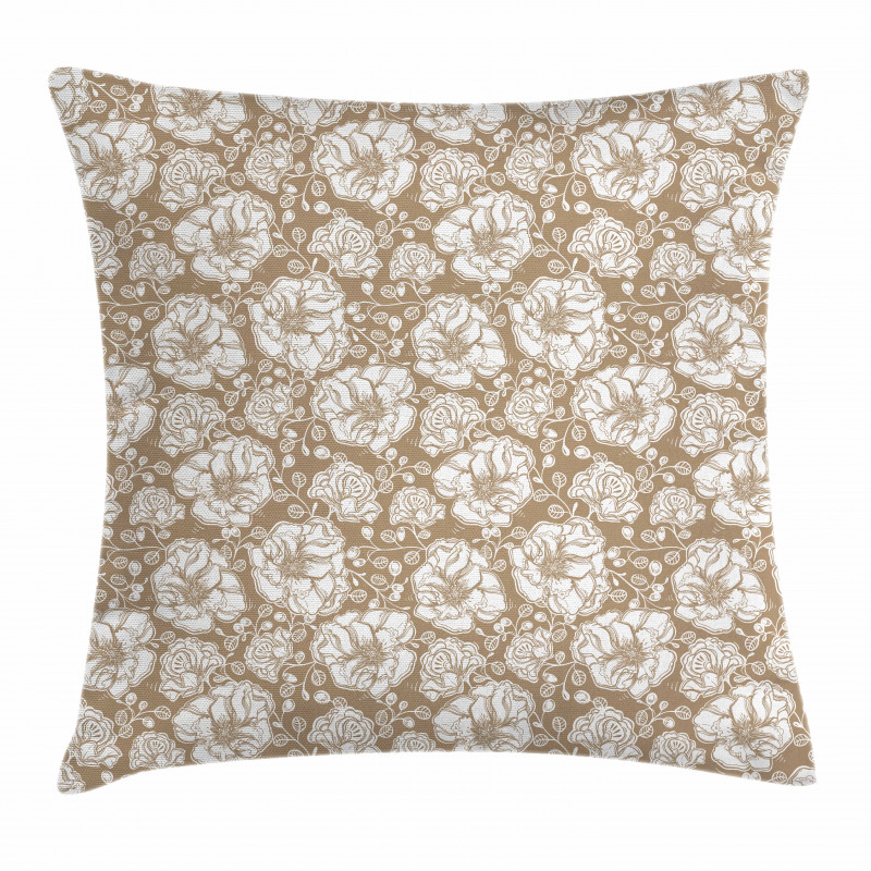 Vintage Tender Flora Pillow Cover