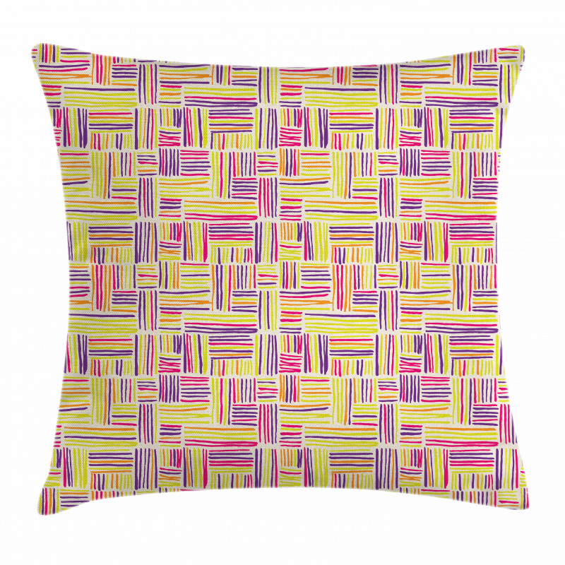Doodle Art Colorful Pillow Cover