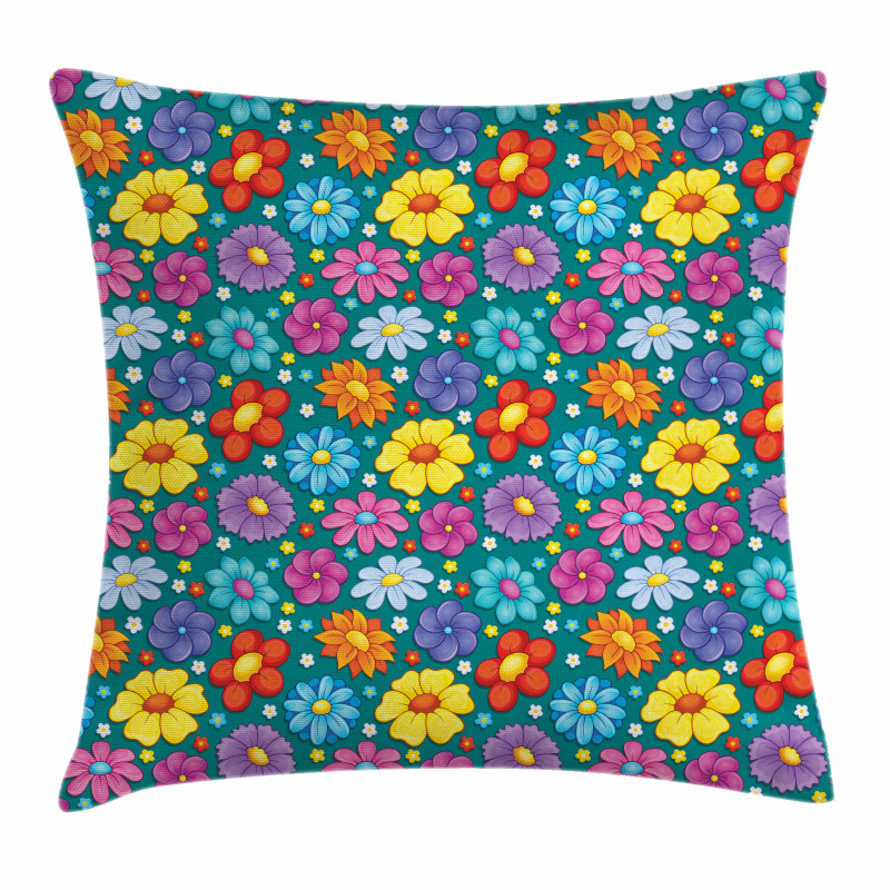 Fresh Spring Baby Pattern Pillow Cover