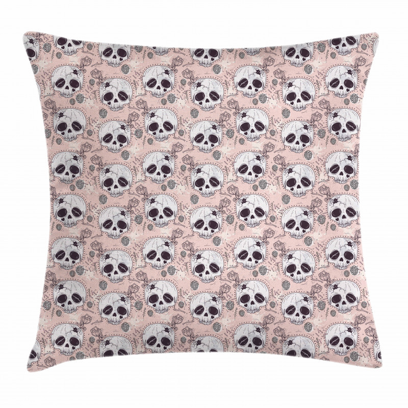 Day of the Dead Theme Pillow Cover