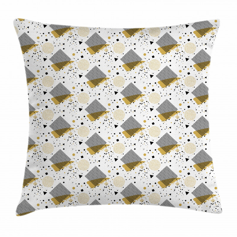 Geometric Arrangement Pillow Cover