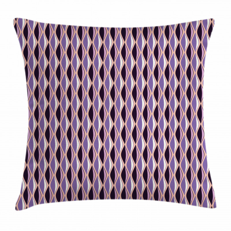Vertical Wavy Lines Pillow Cover