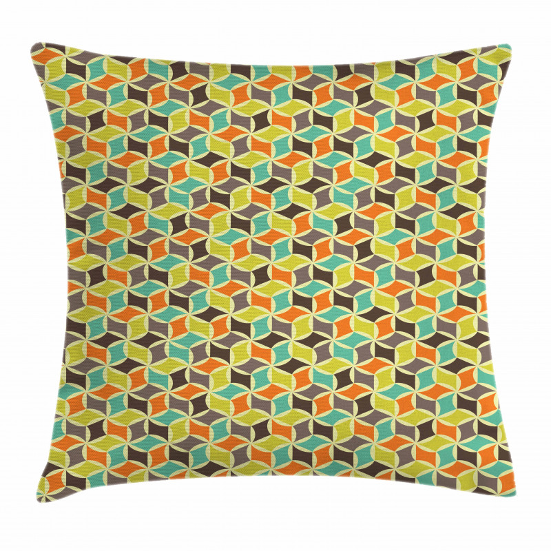 Hipster Geometric Tile Pillow Cover