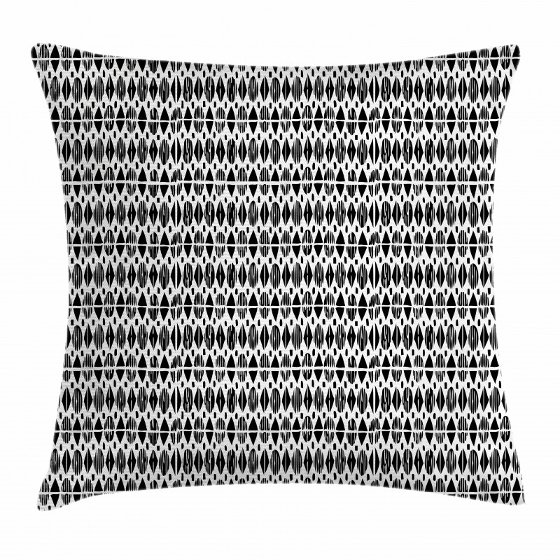 Oval Shapes Pillow Cover