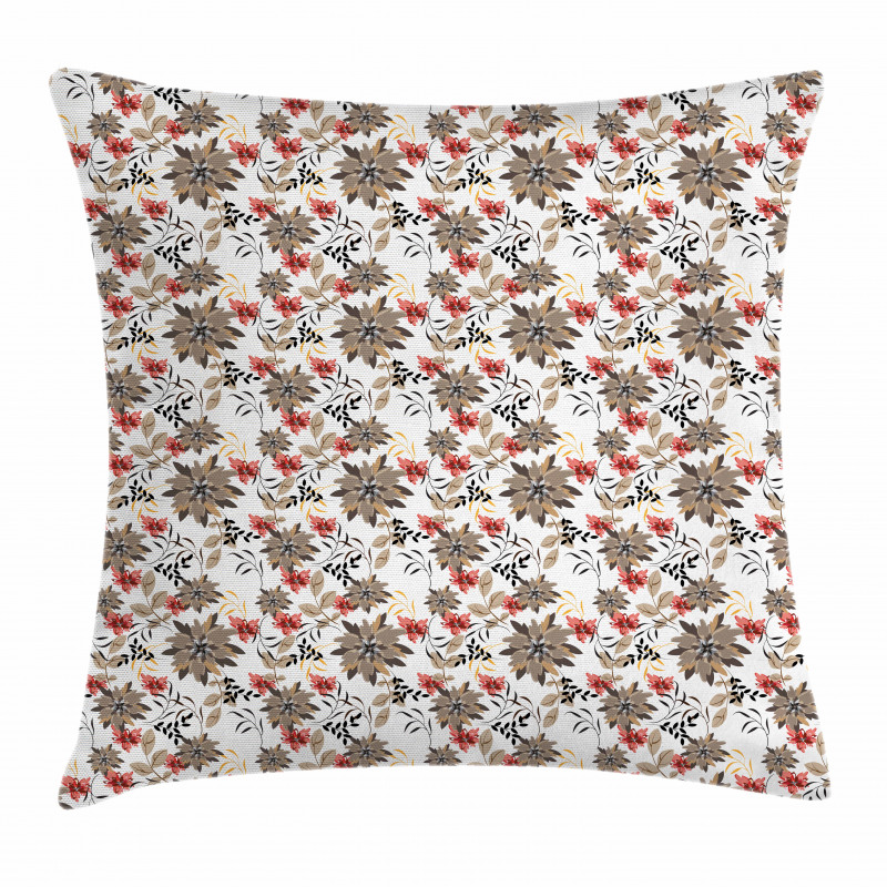 Nostalgic Blossoms Art Pillow Cover